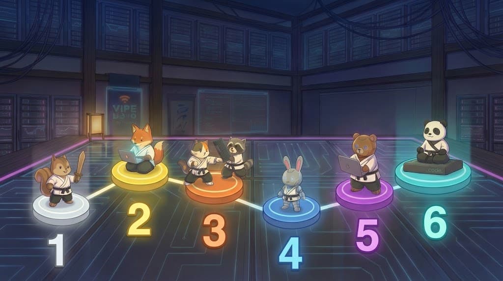 삽질 없는 6단계 로드맵